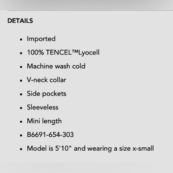 ✨Bella Dahl Sleeveless A-Line Mini Dress✨ - Picture 8 of 14